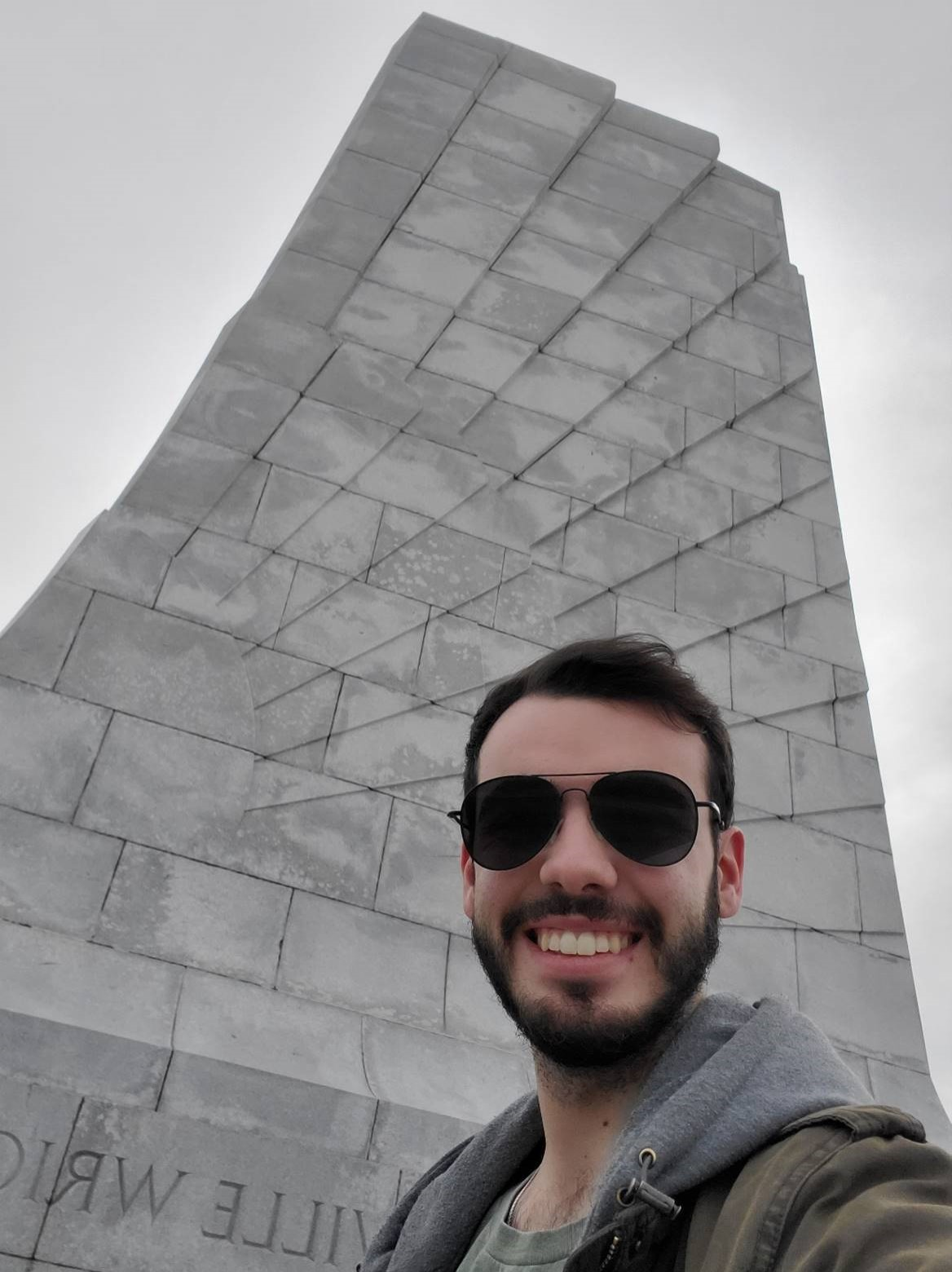 Balister at the Wright Brothers Museum